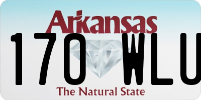 AR license plate 170WLU