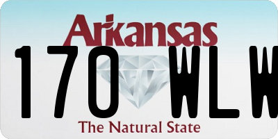 AR license plate 170WLW