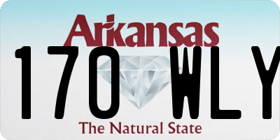 AR license plate 170WLY