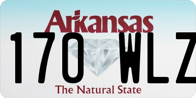 AR license plate 170WLZ