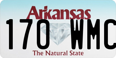 AR license plate 170WMC