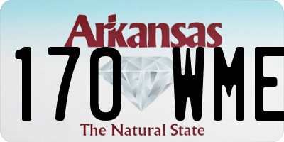 AR license plate 170WME
