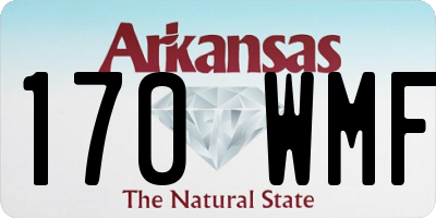 AR license plate 170WMF