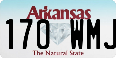 AR license plate 170WMJ