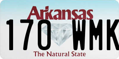 AR license plate 170WMK