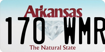AR license plate 170WMR