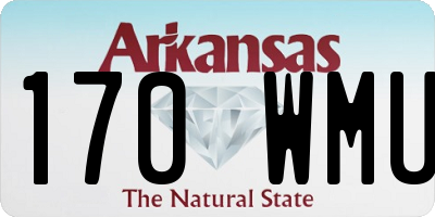 AR license plate 170WMU