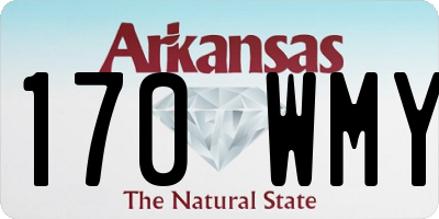 AR license plate 170WMY