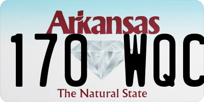 AR license plate 170WQC