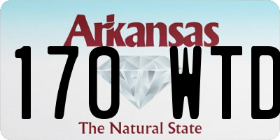 AR license plate 170WTD