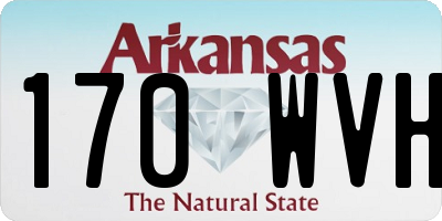 AR license plate 170WVH