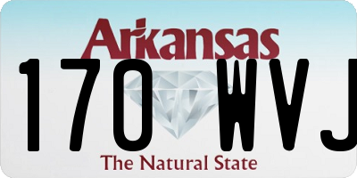 AR license plate 170WVJ