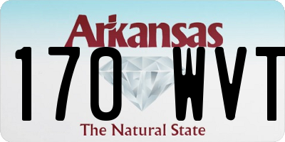 AR license plate 170WVT