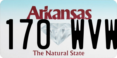 AR license plate 170WVW