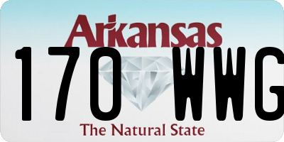 AR license plate 170WWG