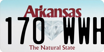 AR license plate 170WWH