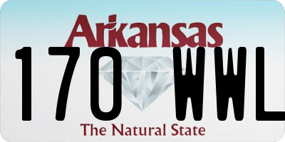 AR license plate 170WWL