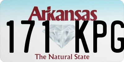 AR license plate 171KPG