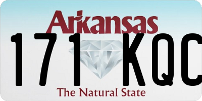 AR license plate 171KQC
