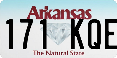 AR license plate 171KQE