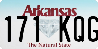 AR license plate 171KQG