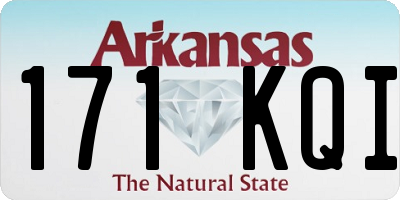 AR license plate 171KQI