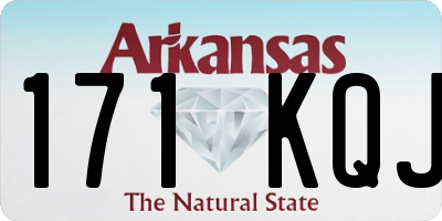 AR license plate 171KQJ