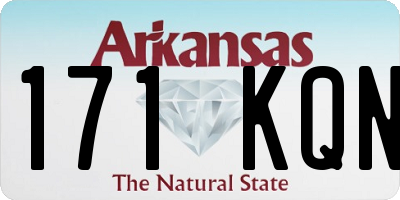 AR license plate 171KQN