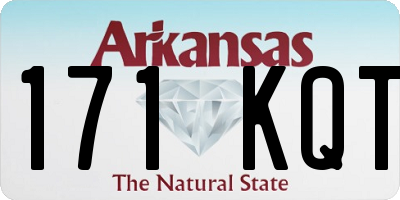 AR license plate 171KQT