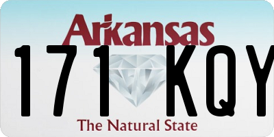 AR license plate 171KQY