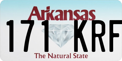 AR license plate 171KRF