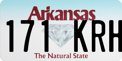 AR license plate 171KRH