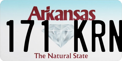 AR license plate 171KRN