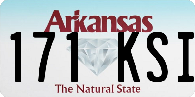 AR license plate 171KSI