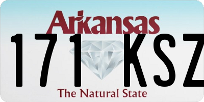 AR license plate 171KSZ