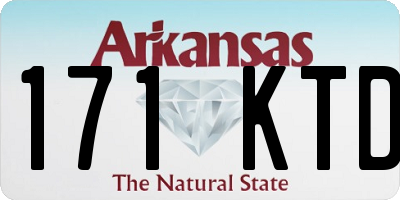AR license plate 171KTD
