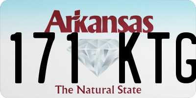 AR license plate 171KTG
