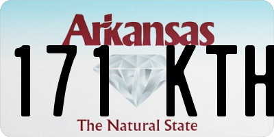 AR license plate 171KTH