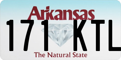 AR license plate 171KTL