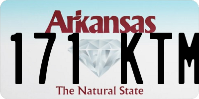 AR license plate 171KTM