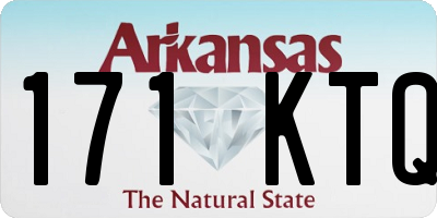 AR license plate 171KTQ