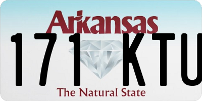 AR license plate 171KTU