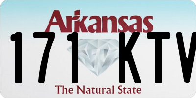 AR license plate 171KTV