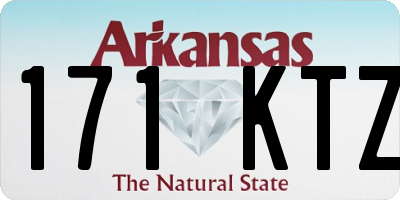 AR license plate 171KTZ