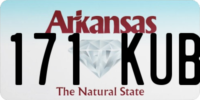 AR license plate 171KUB