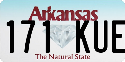 AR license plate 171KUE
