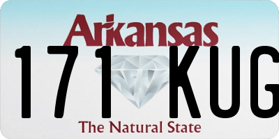 AR license plate 171KUG
