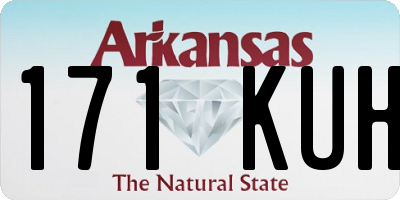 AR license plate 171KUH