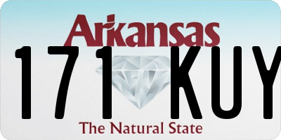 AR license plate 171KUY
