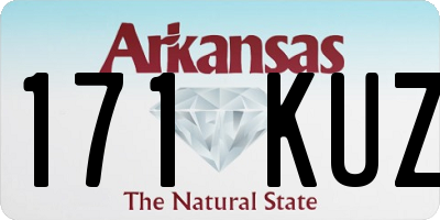 AR license plate 171KUZ